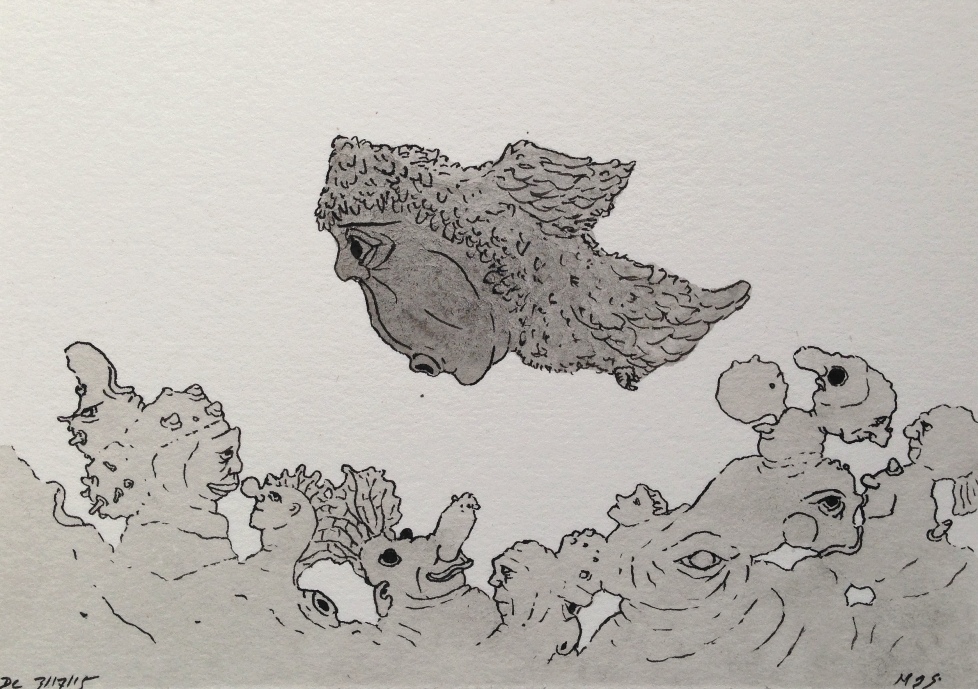 night flyer full view close up