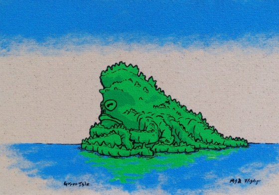 full view of study for green isle