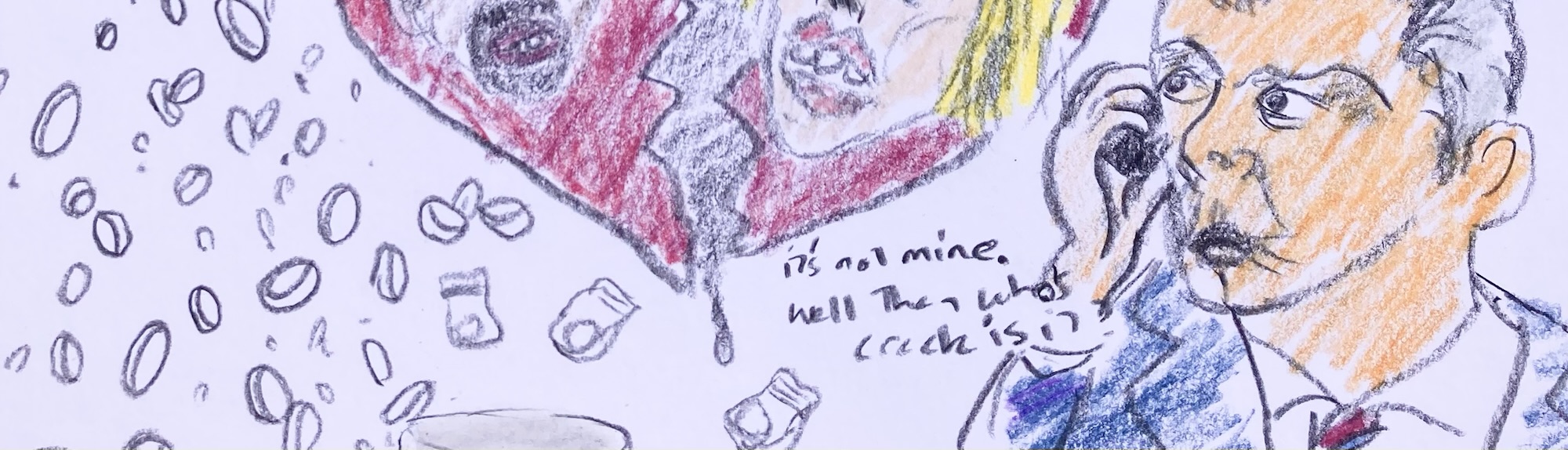 Journal drawings by emerging artist MJ Seal from the week of april 20th to april 27th 2025