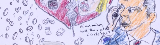 Journal drawings by emerging artist MJ Seal from the week of april 20th to april 27th 2025